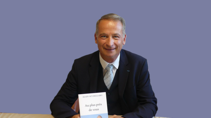 Alain Scudellaro présente son livre "Au plus près de vous"