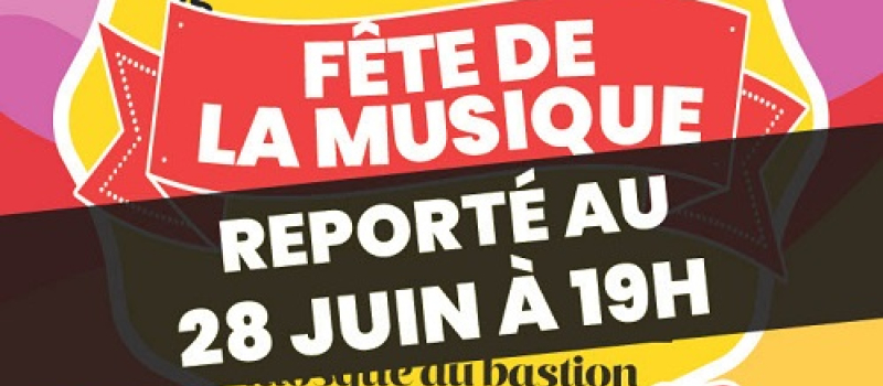 Fête de la musique reportée