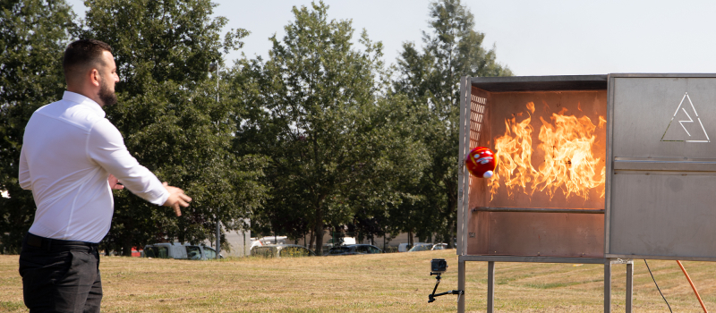 La boule anti-feu Block'Fire va être fabriquée à Nogaro