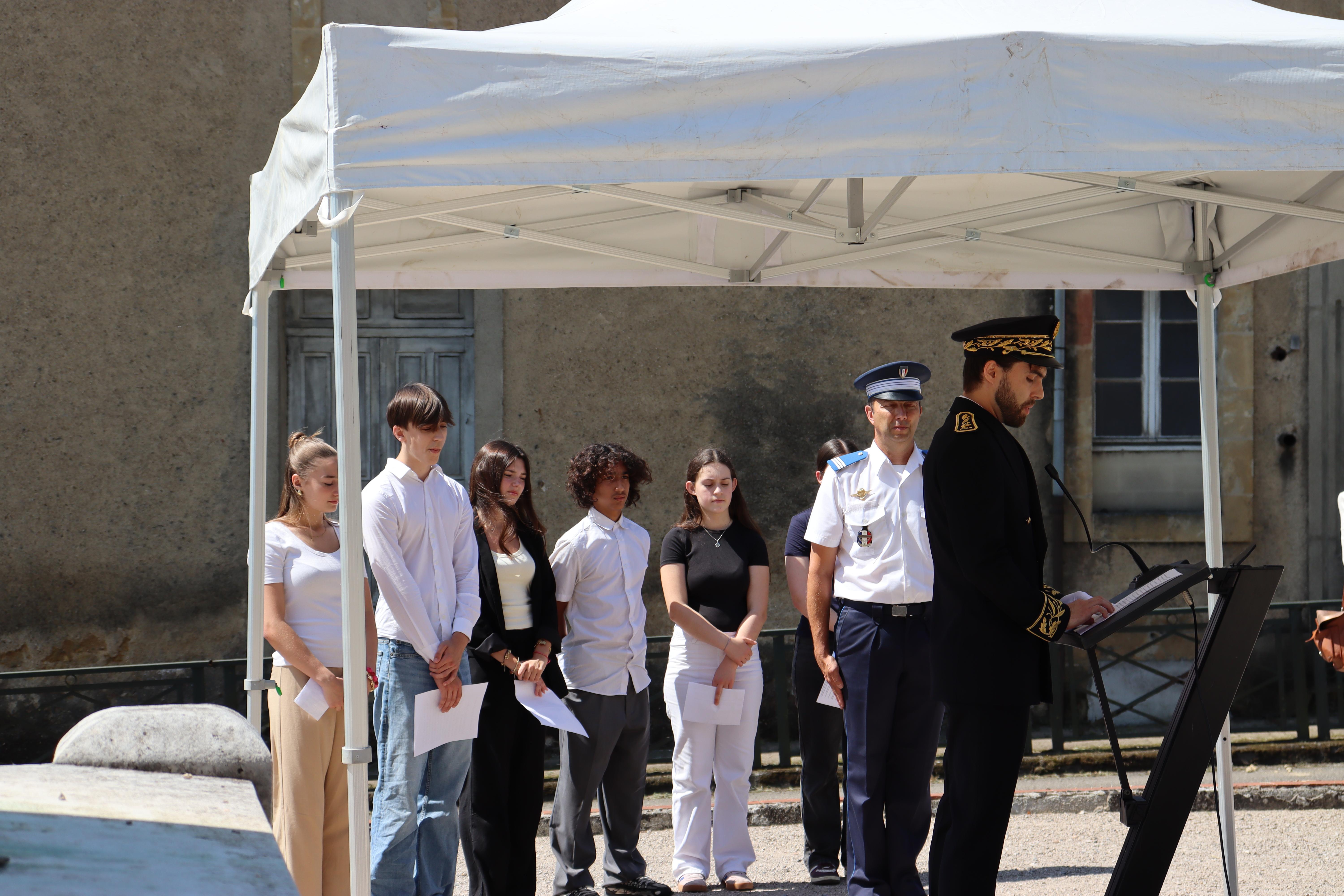 la jeunesse au cœur de la commémoration de l’Appel du 18 Juin