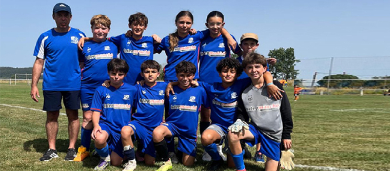 FCM : Las U13 terminent dans le canicule