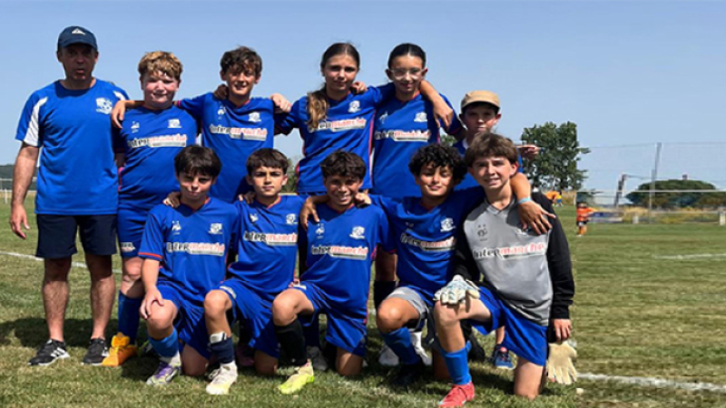 FCM : Las U13 terminent dans le canicule
