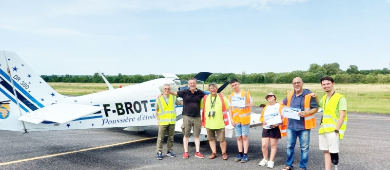 Les Ailes de l’Inclusion : Une journée d’apprentissage et de partage à l’aéroport d’Auch