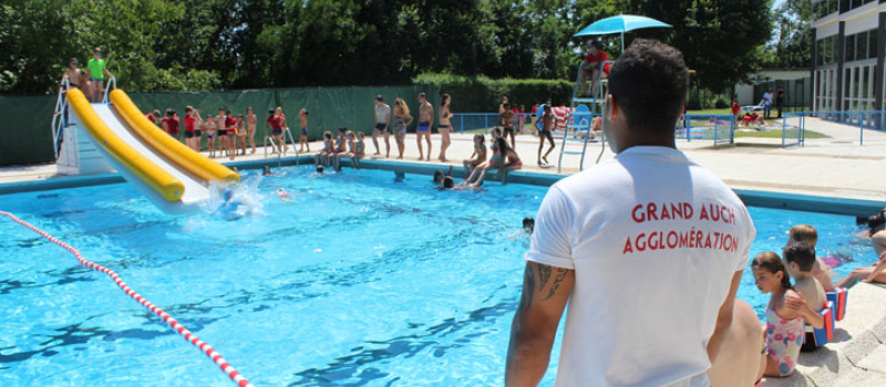 Alerte canicule : ouverture exceptionnelle et gratuite de la piscine intercommunale à Auch