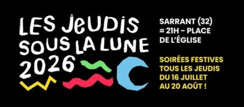 "Les jeudis sous la lune 2026 "