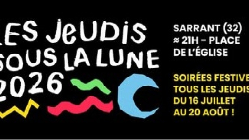 "Les jeudis sous la lune 2026 "