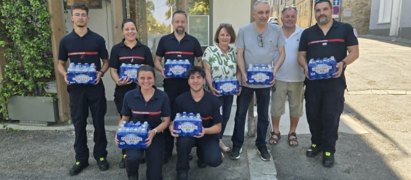 Un geste solidaire pour soutenir les sapeurs-pompiers face à la canicule