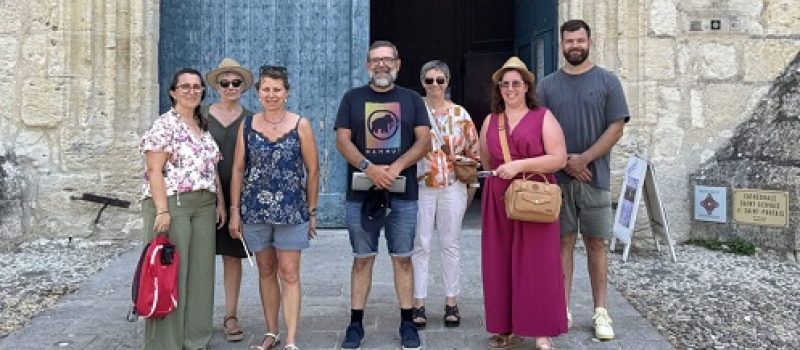 Le pré-jury départemental en visite pour préparer le passage au jury national