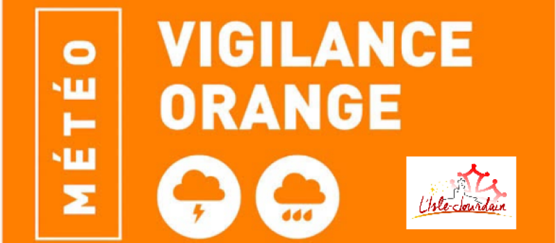 Vigilance orange orages