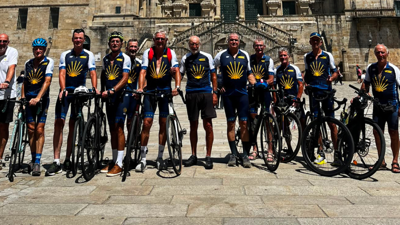 Les Bleuets mirandais sont bien arrivés à Compostelle