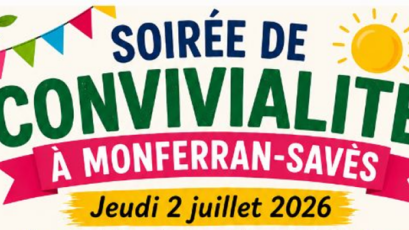 Soirée de convivialité – Jeudi 2 juillet 2026