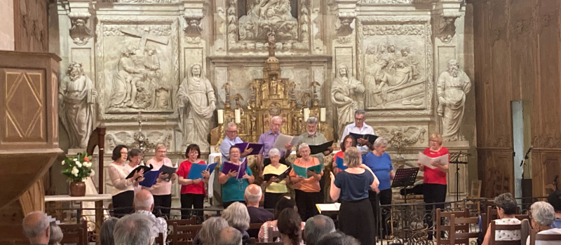 À Biran, les voix ont fait vibrer les voûtes de l’église
