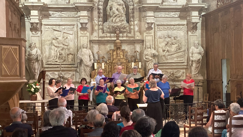 À Biran, les voix ont fait vibrer les voûtes de l’église