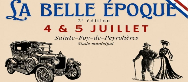 La Belle Époque, c'est ce week-end !