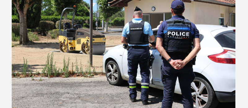 Sécurité routière - Opération carton jaune pour les départs en vacances