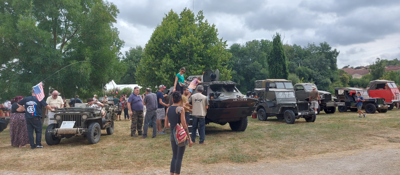 Le 14 juillet du  Jeep Club d'Artagnan à la radio mercredi