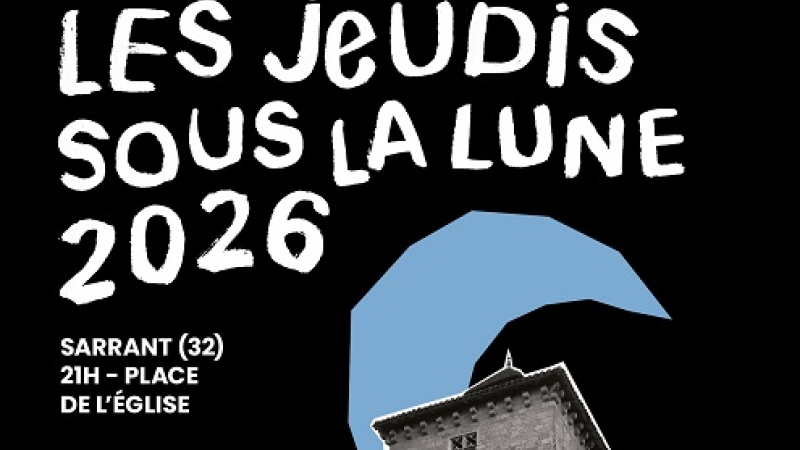 Les Jeudis sous la Lune : six soirées culturelles pour illuminer l'été à Sarrant