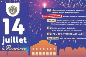 Les festivités du 14 juillet : de la halle au lac