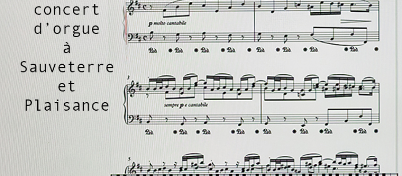 deux concerts d'orgue