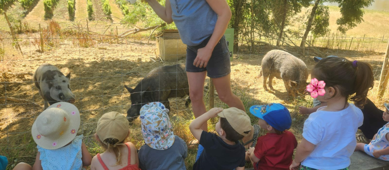 Une journée de découvertes pour les tout-petits du Relais Petite Enfance aux Jardins de Joséphine