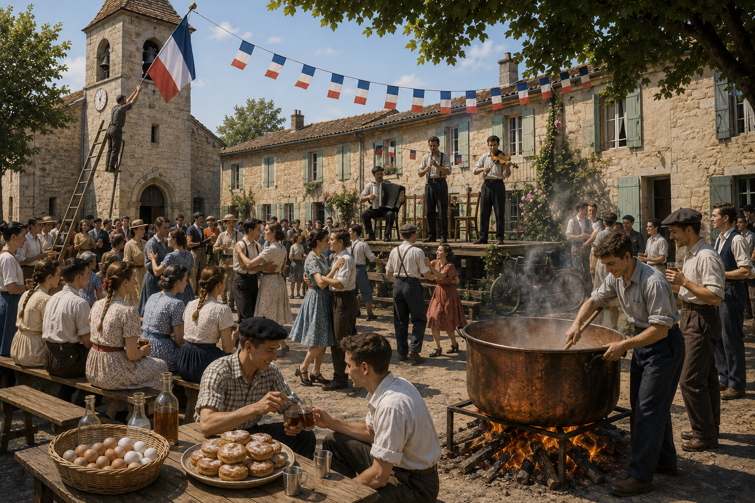 Revenons sur nos pas : le 14 juillet d'autrefois