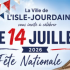 L'Isle-Jourdain : Fête Nationale
