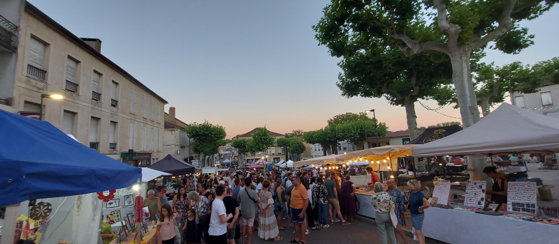 Marché de nuit et vide-grenier : Vic-Fezensac ouvre sa saison estivale