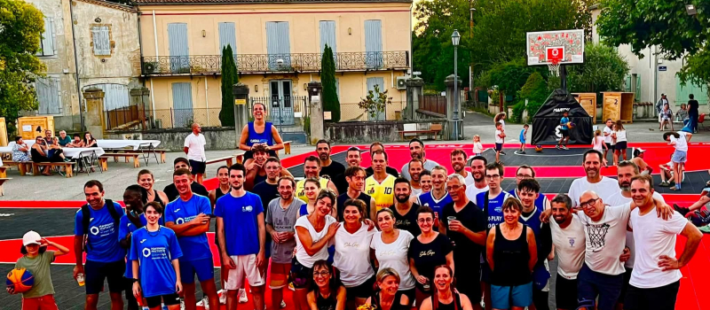 Une première pour le basket 3x3