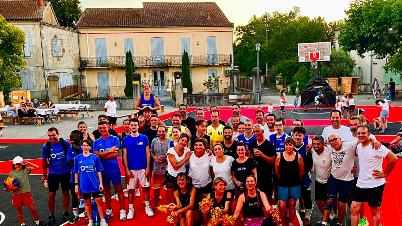 Une première pour le basket 3x3
