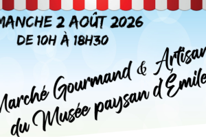 Traditionnel marché gourmand et artisanal du dimanche 2 août 2026