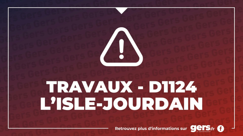 Modification de circulation sur la RD 1124