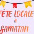 Samatan : Fête locale du 31 juillet au 3 août
