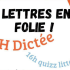 Samatan : Lettres en folie