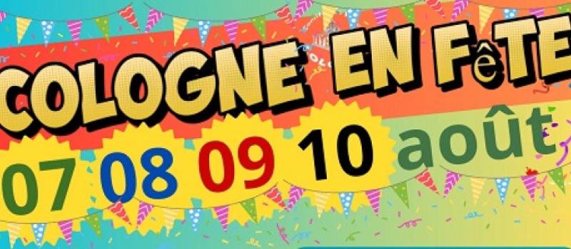 Cologne-en-Fête : quatre jours d’animations pour petits et grands