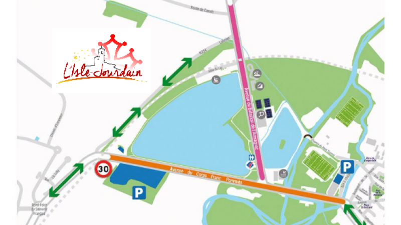 Feu d'artifice 2026 plan de circulation